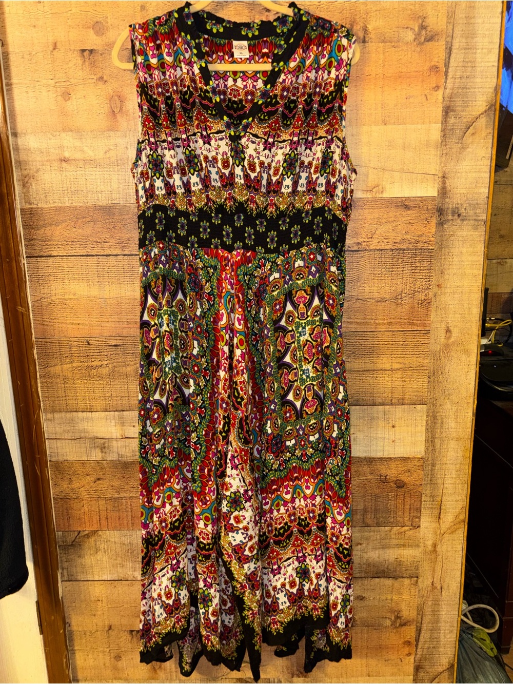 Bila Floral Boho Maxi Dress